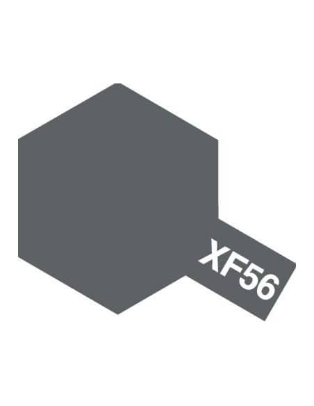 Peinture acrylique XF56 gris métallisé mat (23 ml) Tamiya