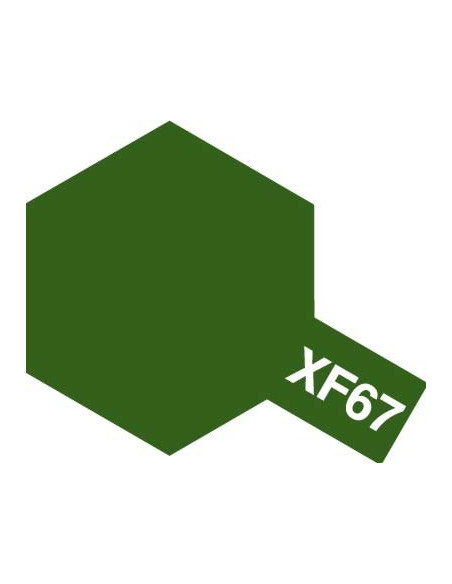 Peinture acrylique XF67 vert OTAN (23 ml) Tamiya