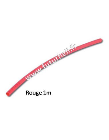 Tube Thermo 4 mm Rouge 1m