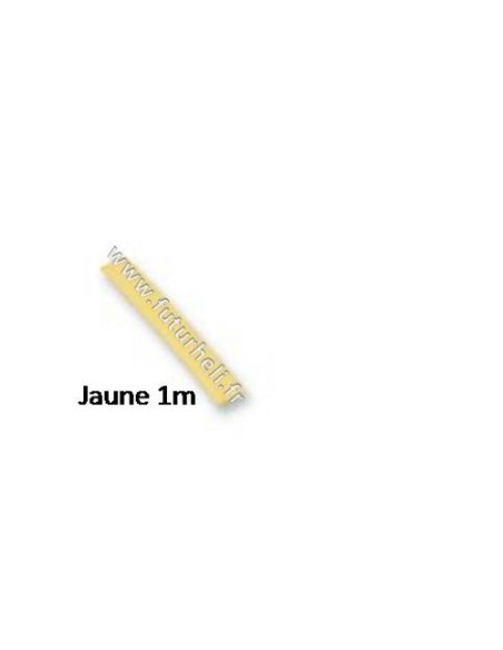 Tube Thermo 4 mm Jaune 1m