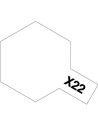 Peinture acrylique Mini X22 vernis transparent brillant (10 ml) Tamiya