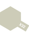 Peinture acrylique Mini X32 titanium argent (10 ml)  Tamiya