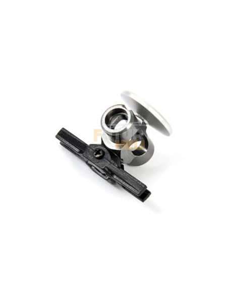 Option Hub Alu Silver blade 130x