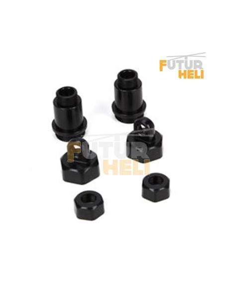 VTR213000 Set corps Amortisseurs Avant kemora / Kalahari vaterra