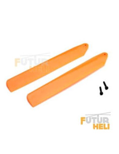 BLH3908OR Pales principales hautes performances Orange Blade MCPX BL