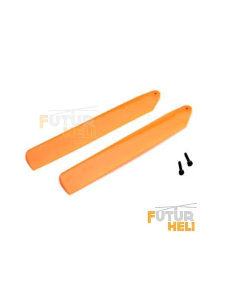 BLH3908OR Pales principales hautes performances Orange Blade MCPX BL