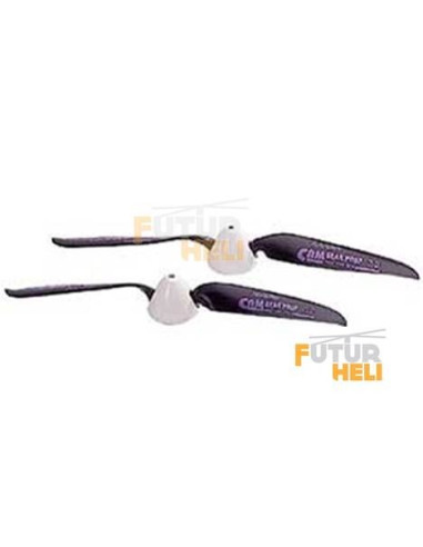 helice repliable 15 x 8 complète pour axe de 3.17 Graupner 1337.15.8