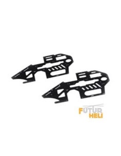 BLH1839 Chassis ( flancs ) Carbone Blade 500 3D / Blade 500 X