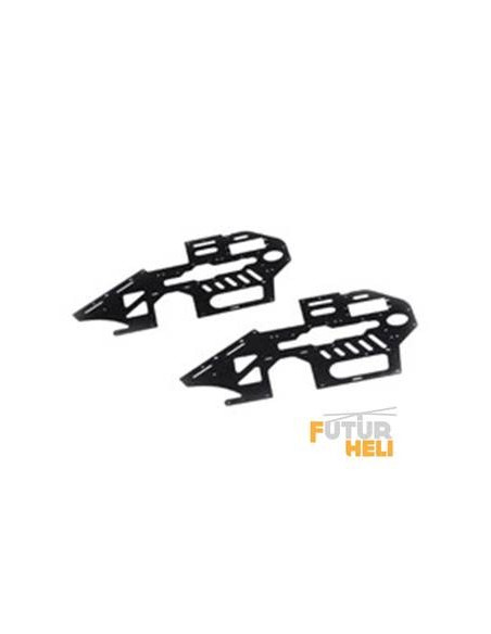 BLH1839 Chassis ( flancs ) Carbone Blade 500 3D / Blade 500 X