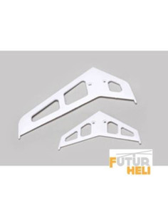 BLH1872 set de stabilisateur Blanc 500 x et Blade 500 3D