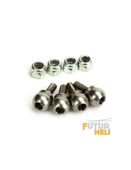 BLH1877 set de rotules servo Blade 500x blade 500 3D