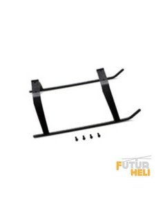 BLH1845B patin d'atterrissage noir Blade 500x / blade 500 3D
