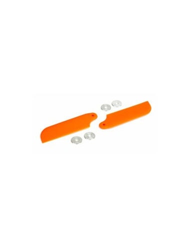 BLH1871OR Pales option anticouple orange  Blade 500x / blade 500 3D
