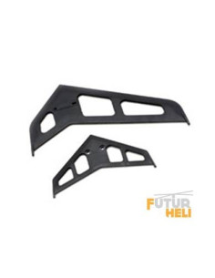 BLH1872B Set stab Noirs blade 500x / blade 3D