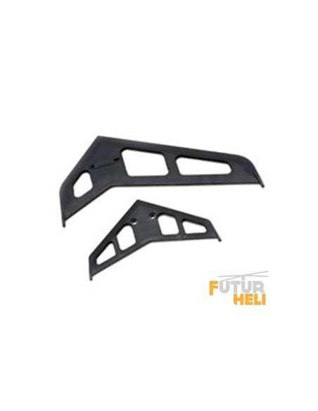 BLH1872B Set stab Noirs blade 500x / blade 3D