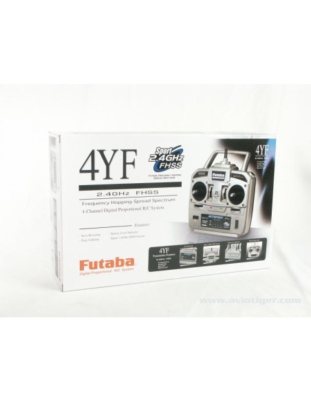 Skysport 4YF 2.4 ghz + récepteur R2004GF Futaba