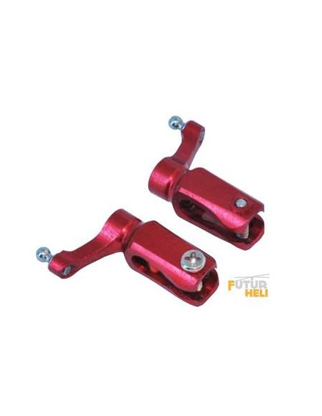 Option Porte pales alu rouge pour Blade Nano cpx "Lynx Heli "