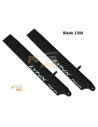 Pales vitesse  135 mm noir pour blade 130x option "Lynx Heli "