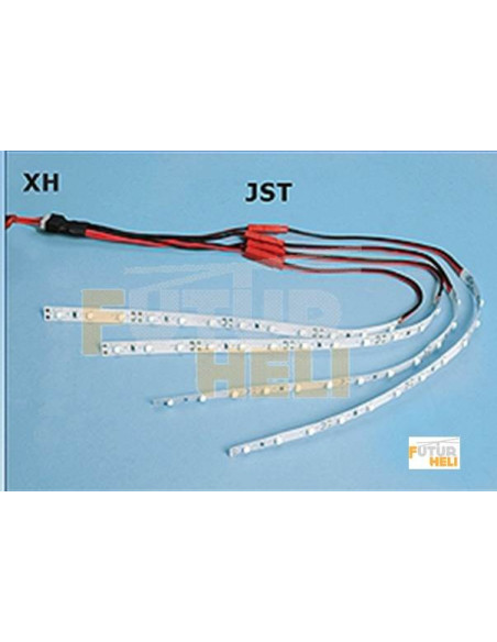 Led Blanche pour quadricopter 20 cm Alimentation prise d'équilibrage