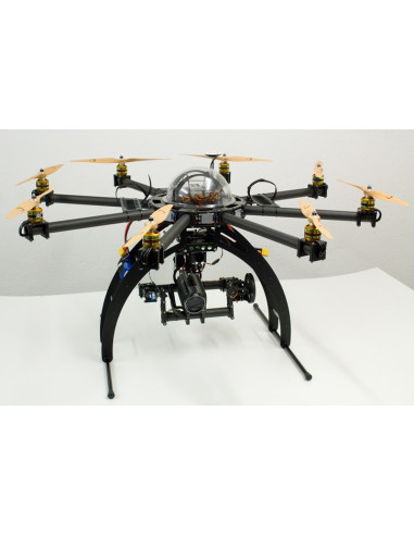 Train multirotor dégagement de 310 mm