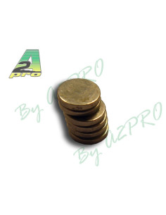 Aiment rond Diamètre 6 mm /1 mm 6 pièces