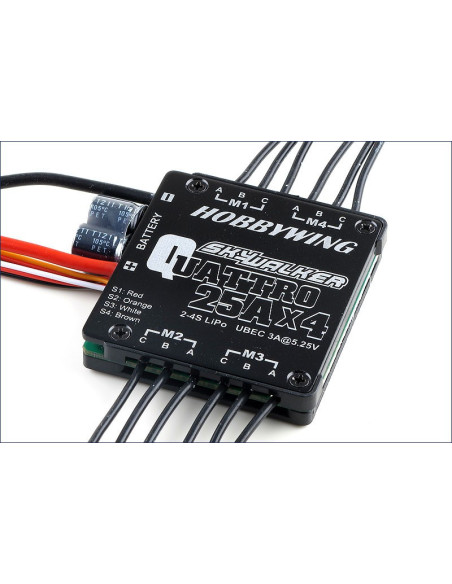 Hobbywing Quatro 25 A x 4 Skywalker 4en 1