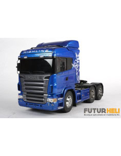 Camion Tamiya Scania R620 Highline Blue edition