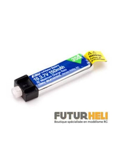 Lipo 150mAh 1S 3.7V 35C  e-flite EFLB1501S35
