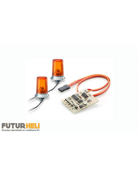 Kit Gyrophare Cligotant Orange par Carson