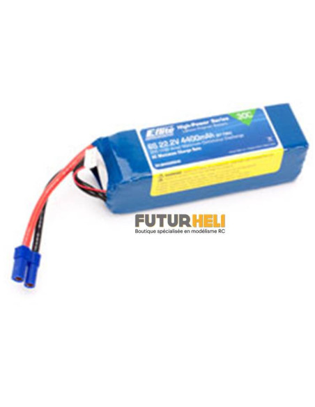 Lipo 4400 mAh 6S 30C E-flite