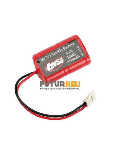 LOSB0848 Pack NIMH 4.8v 150 mAH 1/3AAA Losi