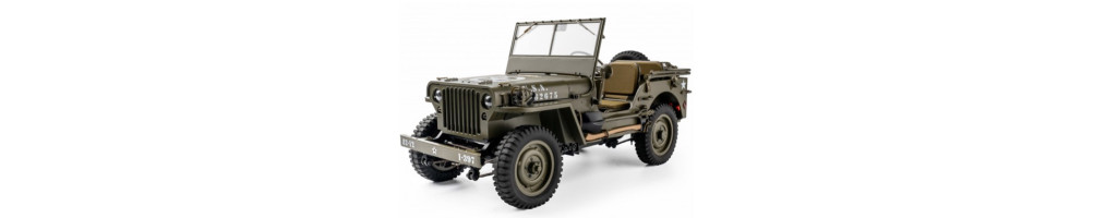 Pièces Jeep 1/12 eme Willys MB