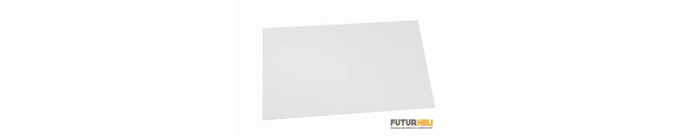 Plaque ABS pour le modelisme