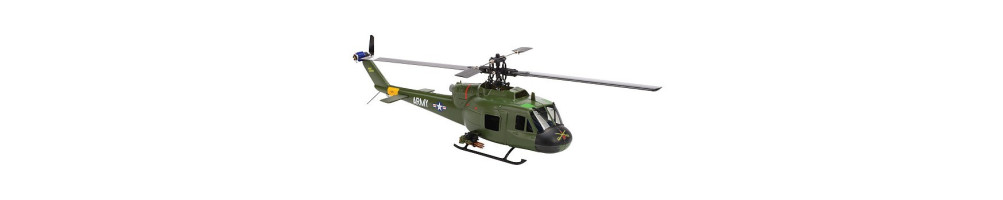 Achetez vos pièces SR UH-1 Huey Gunship chez Futurheli.com spécialiste helico RC dans le 74
