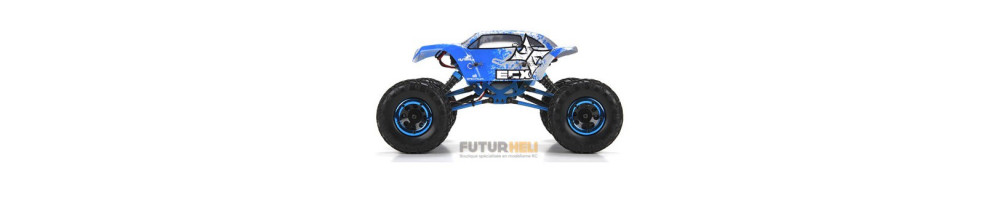 Pièces de rechange Temper Rock Crawler 4WD RTR ECX