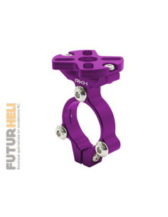 Support moteur alu orange Anakin option Rakonheli