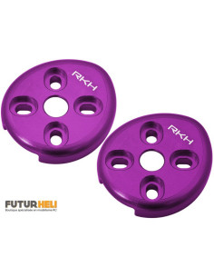 Protection Fils moteur Alu orange Anakin Club Racer Option Rakonheli