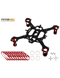 Châssis 90mm noir pour moteurs 8,5mm Option rakonheli