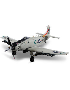 Warbird A1 Skyraider 800 mm gris PNP Derbee