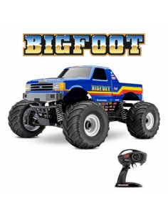Traxxas BigFoot 4WD Bleu Brushless 67134-4 2