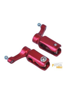 Option Porte pales alu rouge pour Blade Nano cpx "Lynx Heli "