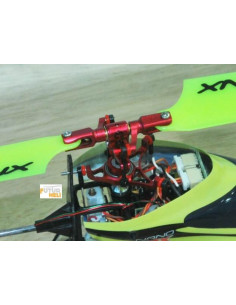 Option Porte pales alu rouge pour Blade Nano cpx "Lynx Heli " 2