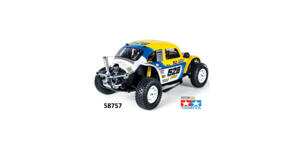 Tamiya VW Dune Beetle cross Châssis BB02 Ref 58757 en précommande