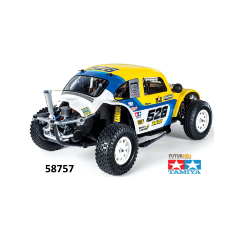 Tamiya VW Dune Beetle cross Châssis BB02 Ref 58757 en précommande